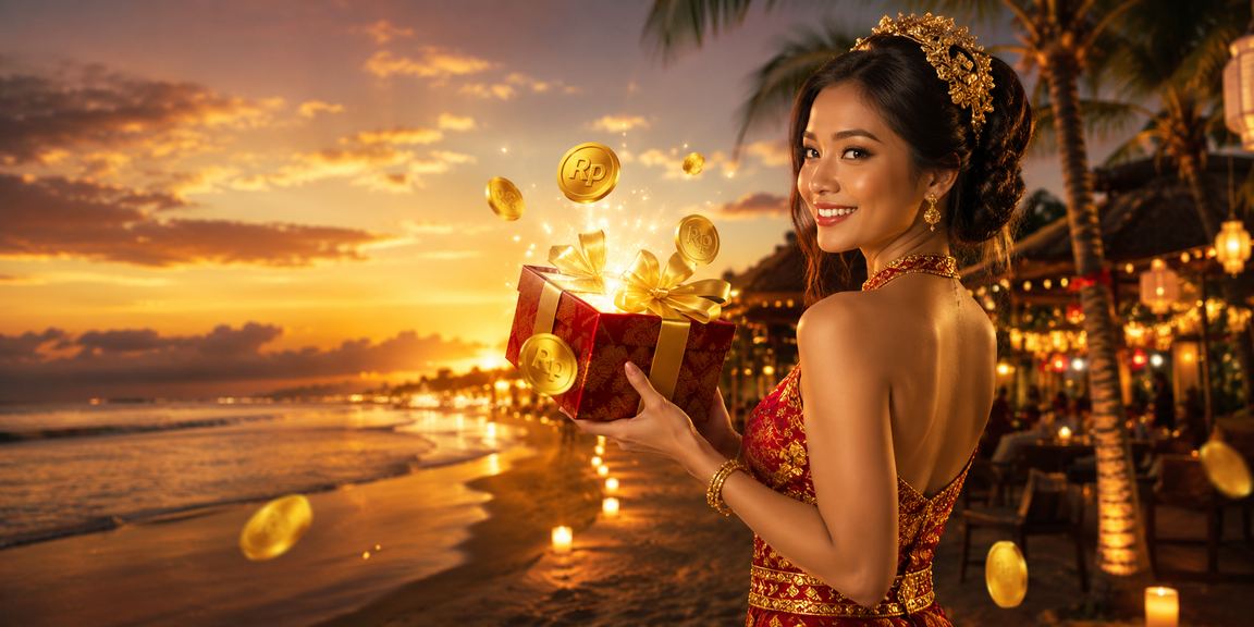 Suasana betting dan casino di tepi pantai yang menggambarkan hiburan digital modern